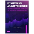 İstatistiksel Analiz Teknikleri - Aziz Akgül