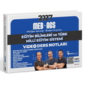  MEB AGS Eğitim Bilimleri ve Türk Milli Eğitim Sistemi Video Ders Notları Hoca Kafası Yayınları 2027