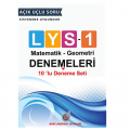 LYS-1 Matematik Geometri 10 lu Deneme Seti Aday Akademi Yayınları