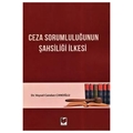 Ceza Sorumluluğunun Şahsiliği İlkesi - Veysel Candan Canoğlu