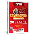 KPSS Coğrafya Tamamı Çözümlü 20 Deneme Yediiklim Yayınları 2026