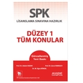 SPK Düzey 1 Tüm Konular Konu Anlatımlı - Adalet Hazar, Şenol Babuşcu, M. Oğuz Köksal