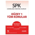  SPK Düzey 1 Tüm Konular Konu Anlatımlı - Adalet Hazar, Şenol Babuşcu, M. Oğuz Köksal