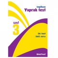 3. Sınıf İngilizce Yaprak Test Tudem Yayınları