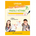 7. Sınıf Fen Bilimleri Yazılı Kitabı Sadık Uygun Yayınları