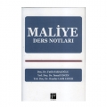  Maliye Ders Notları - Fatih Saraçoğlu, İsmail Engin, Haydar Lütfü Ejder