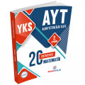 YKS AYT 2. Oturum Matematik 20 Deneme Puan Akademi Yayınları