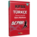  KPSS Depar Türkçe Çözümlü Soru Bankası Kariyer Meslek Yayınları