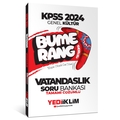 KPSS Genel Kültür Bumerang Vatandaşlık Tamamı Çözümlü Soru Bankası Yediiklim Yayınları 2024