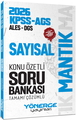  KPSS MEB AGS ALES DGS Sayısal Mantık Konu Özetli Soru Bankası Çözümlü Yönerge Yayınları 2026