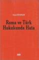 Roma ve Türk Hukukunda Hata - Erdal Özsunar