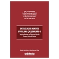  Ortaklıklar Hukuku Uygulama Çalışmaları I - Şengül Al Kılıç, Ensar Ercan, Şafak Narbay, Zehra Seyis, Melih Sönmez