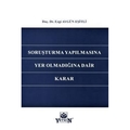  Soruşturma Yapılmasına Yer Olmadığına Dair Karar - Ezgi Aygün Eşitli