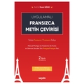 Uygulamalı Fransızca Metin Çevirisi - İlhami Sığırcı