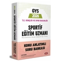  GYS T.C. Gençlik ve Spor Bakanlığı Sportif Eğitim Uzmanı Konu Anlatımlı Soru Bankası Data Yayınları 2024