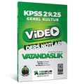  KPSS Atölye Serisi Genel Kültür Vatandaşlık Video Ders Notları Yediiklim Yayınları 2025