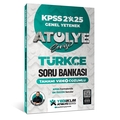  KPSS Genel Yetenek Atölye Serisi Türkçe Soru Bankası Yediiklim Yayınları 2025