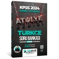 KPSS Genel Yetenek Atölye Serisi Türkçe Soru Bankası Yediiklim Yayınları 2024