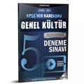 KPSS'nin KareKodu Lisans Genel Kültür Tamamı Video Çözümlü 5 Deneme Sınavı Paragon Yayınları 2021