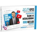  KPSS Eğitim Bilimleri Ölçme ve Değerlendirme Video Ders Notları İndeks Akademi Yayınları 2025