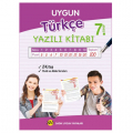 7. Sınıf Türkçe Yazılı Kitabı Sadık Uygun Yayınları