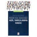 Medeni Usul Hukukunda Adil Yargılanma Hakkı - Sezin Aktepe Artık