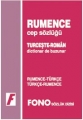 Rumence Cep Sözlüğü (Rumence Türkçe / Türkçe  Rumence) Fono Yayınları