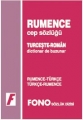  Rumence Cep Sözlüğü (Rumence Türkçe / Türkçe  Rumence) Fono Yayınları