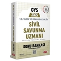  GYS Tarım ve Orman Bakanlığı Sivil Savunma Uzmanı Soru Bankası Data Yayınları 2025