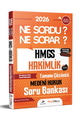  HMGS Hakimlik Ne Sordu Ne Sorar Medeni Hukuk Soru Bankası Dizgi Kitap Yayınları 2026