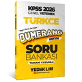  KPSS Genel Yetenek Bumerang Türkçe Soru Bankası Yediiklim Yayınları 2026