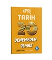  KPSS Tarih Denemeden Olmaz 20 Deneme Video Çözümlü KR Akademi Yayınları 2024
