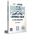  KPSS Vatandaşlık Konu Anlatımı Benim Hocam Yayınları 2024