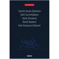  Yönetim Kurulu Üyelerinin Şahsî Sorumluluğuna İlişkin Davalarda Maddî Hukukun Usûl Hukukuyla Etkileşimi - Ali Eskiocak