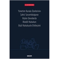 Yönetim Kurulu Üyelerinin Şahsî Sorumluluğuna İlişkin Davalarda Maddî Hukukun Usûl Hukukuyla Etkileşimi - Ali Eskiocak