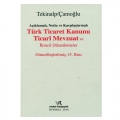  Türk Ticaret Kanunu ve Ticari Mevzuat - Ünal Tekinalp, Ersin Çamoğlu