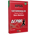 KPSS Depar Vatandaşlık Çözümlü Soru Bankası Kariyer Meslek Yayınları