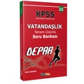  KPSS Depar Vatandaşlık Çözümlü Soru Bankası Kariyer Meslek Yayınları