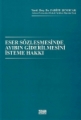 Eser Sözleşmesinde Ayıbın Giderilmesini İsteme Hakkı - Zarife Şenocak