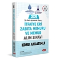  İtfaiye Eri, Zabıta Memuru ve Memur Alım Sınavı Konu Anlatımı Data Yayınları 2025