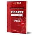  KPSS A Grubu Ticaret Hukuku Konu Anlatımlı A Kadro Yayınları 2024