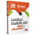  KPSS Ön Lisans Modüler Fasikül Set Konu Anlatımlı Data Yayınları 2024