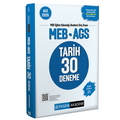  MEB AGS Tarih 30 Deneme Tamamı Çözümlü Pegem Akademi Yayınları 2026