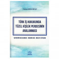 Türk İş Hukukunda Tüzel Kişilik Perdesinin Aralanması - Fatma Arda Bicaz