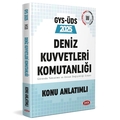  GYS UDS Deniz Kuvvetleri Komutanlığı Personeli Sınavına Hazırlık Konu Anlatımı Data Yayınları 2025