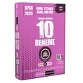  KPSS Genel Yetenek Genel Kültür 10 Deneme Pegem Akademi Yayınları 2025