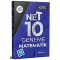 KPSS Matematik Net 10 Deneme Çözümlü İndeks Akademi Yayınları 2021