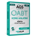  MEB AGS ÖABT Kimya Öğretmenliği Konu Anlatımı Yediiklim Yayınları 2025