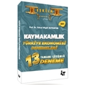 Teşkilat Kaymakamlık Türkiye Ekonomisi Denemeleri 13 Deneme 4T Yayınları 2021
