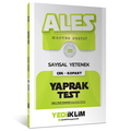  ALES Sayısal Yetenek Çek Kopart Yaprak Test Yediiklim Yayınları 2027